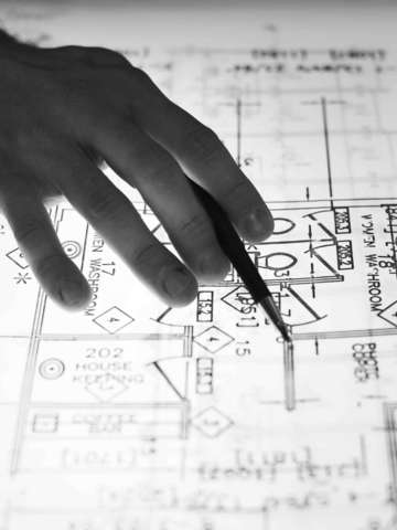 Das klassische Handwerk lernst du in Bau- und Gestaltungsausbildungen.