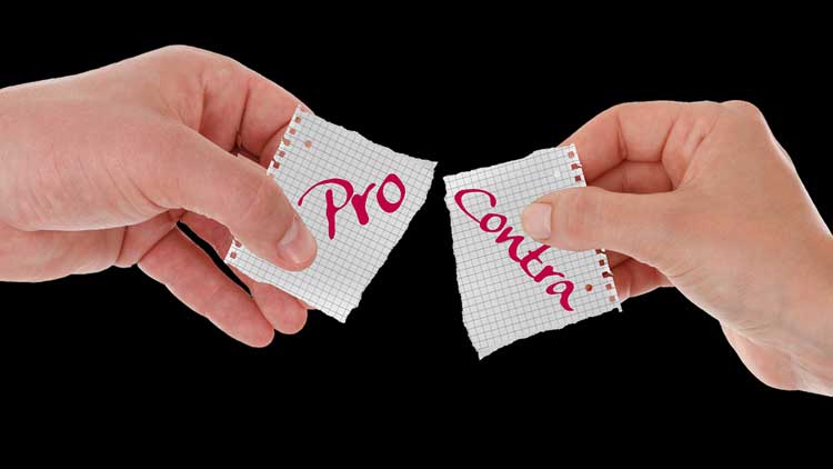 Pro/Contra Vorteile/Nachteile