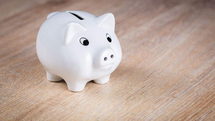 Geld fürs Sparschwein. Hier kannst du sparen.